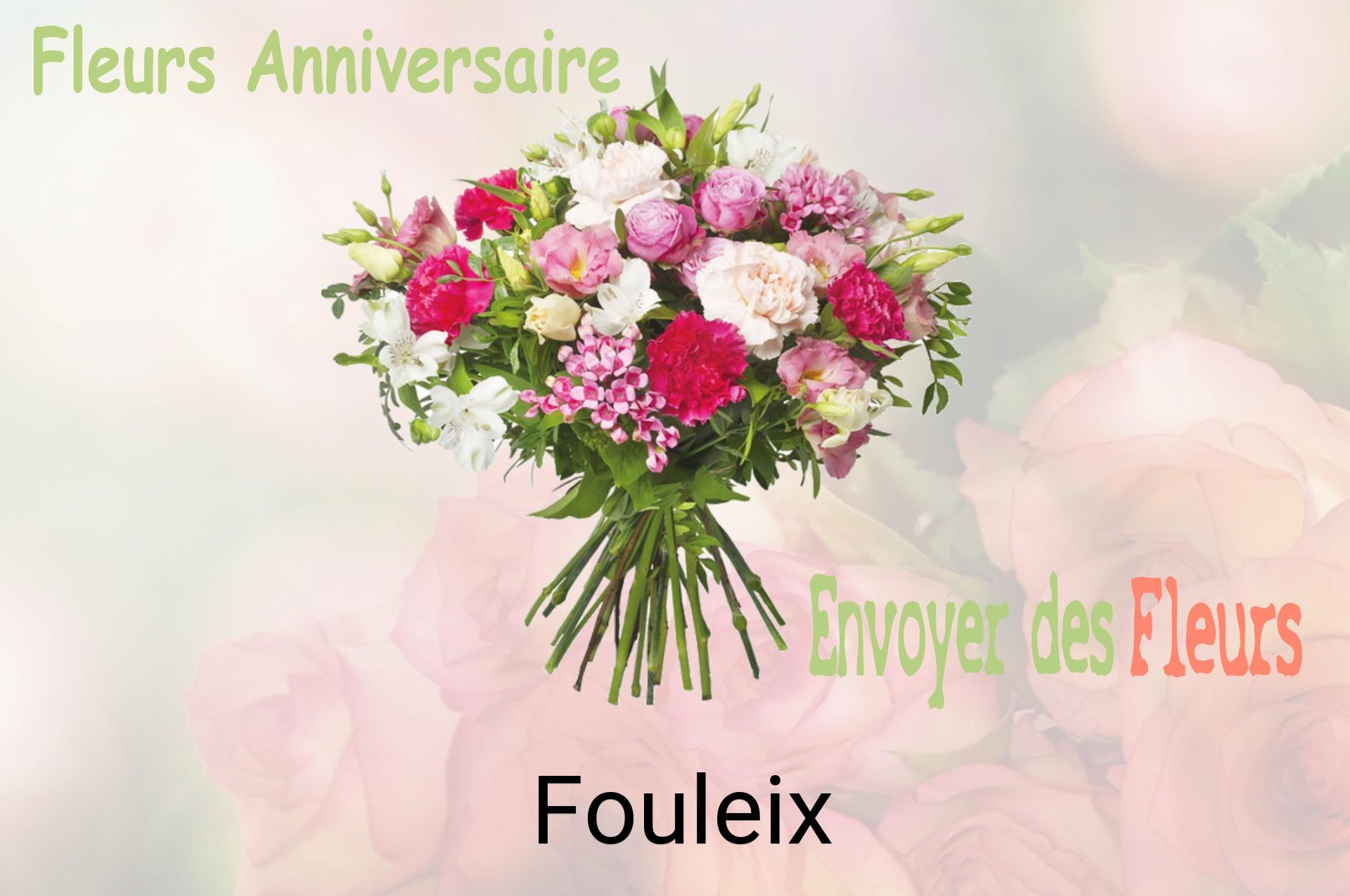 Bouquet de fleurs d’anniversaire livré à Fouleix