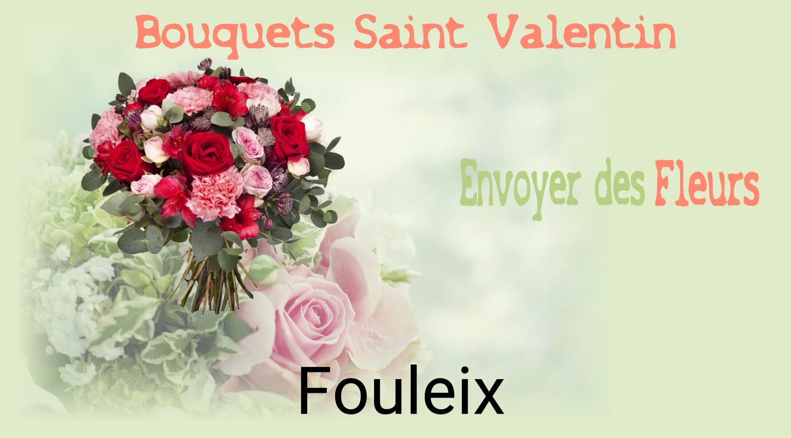 Roses de Saint-Valentin livrées à Fouleix